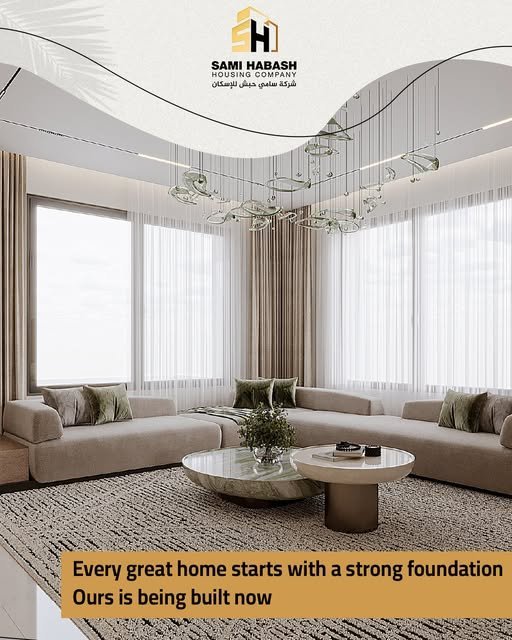 Interior render post for Sami Habash Housing Company